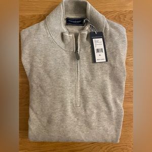 NWT - Vineyard Vines - Boathouse Q-Zip Sweater - Size XL